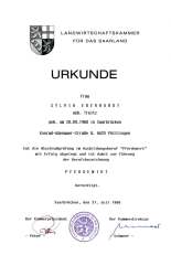 Urkunde ansehen